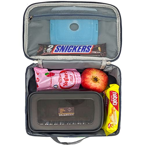 Kids Insulated Lunch Box - Dinosaur Shark Camo