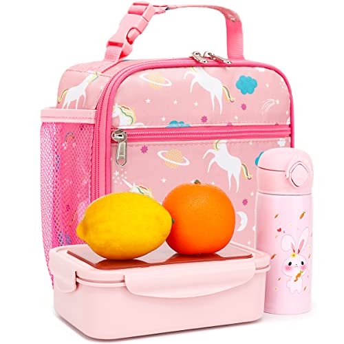 FlowFly Insulated Kids Lunch Box Mini Cooler