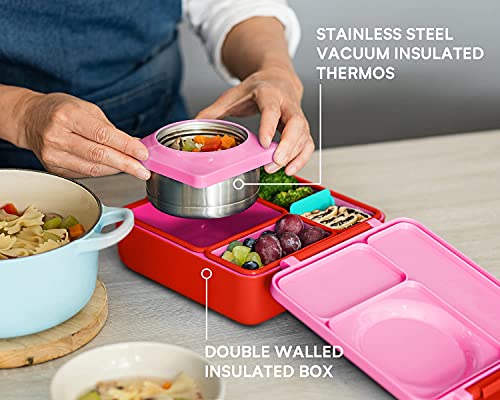 Kids' Insulated Bento Box with Leak Proof Jar