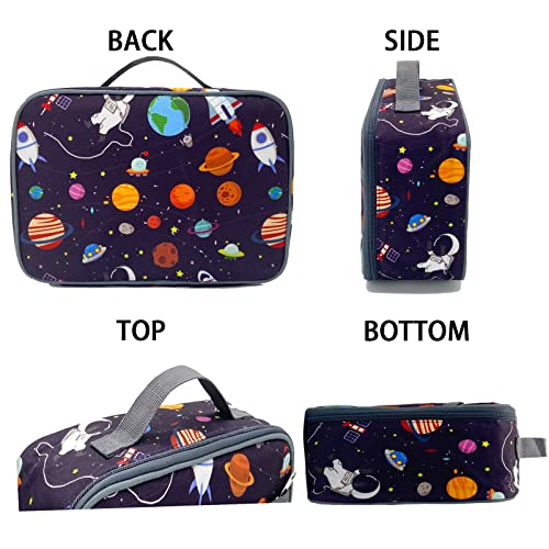 Kids Insulated Lunch Box - Dinosaur Shark Camo