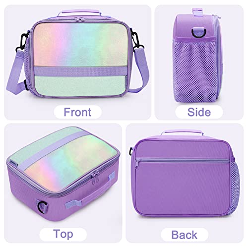 Cerbonny Insulated Kids Lunch Box - Crystal Purple