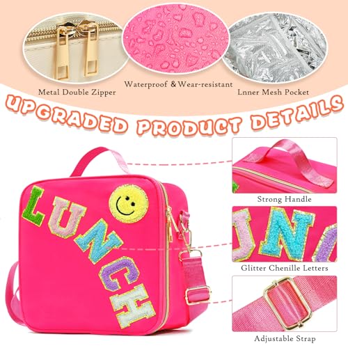 Cute Insulated Lunch Bag for Kids and Teens