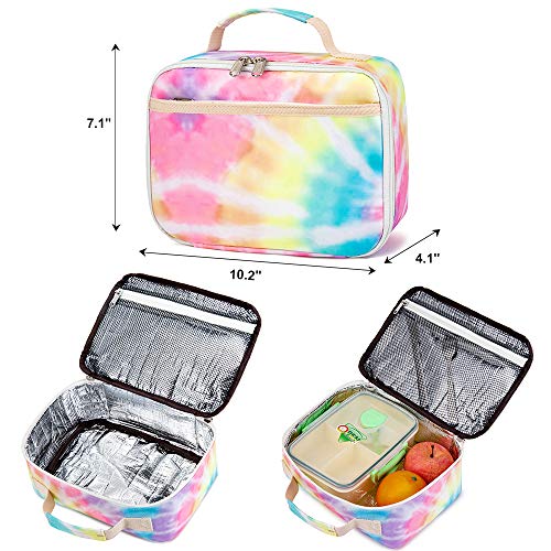 Insulated Tie Dye Lunch Box for Kids