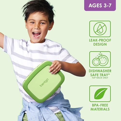 Bentgo® Kids Leak-Proof Bento Lunch Box (Green)
