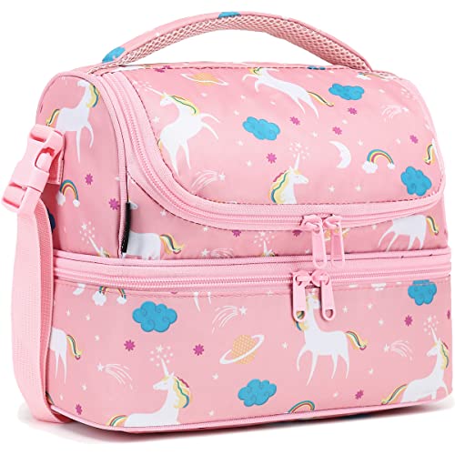 FlowFly Unicorn Insulated Double Decker Lunch Bag