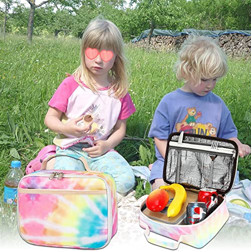Insulated Tie Dye Lunch Box for Kids
