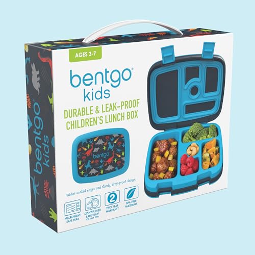 Bentgo® Kids Dinosaur 5-Compartment Lunch Box