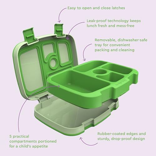 Bentgo® Kids Leak-Proof Bento Lunch Box (Green)