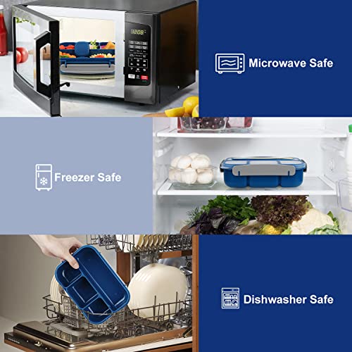 MaMix 1300ML Bento Lunch Box - 4 Compartment