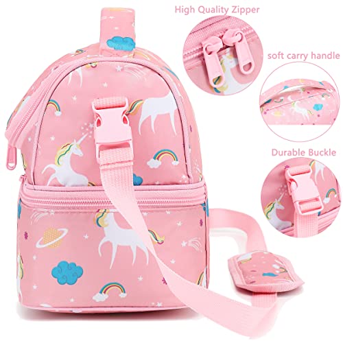 FlowFly Unicorn Insulated Double Decker Lunch Bag