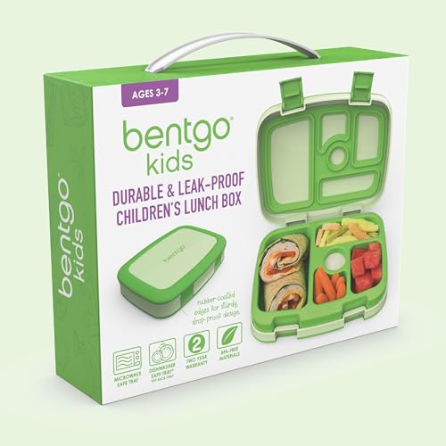 Bentgo® Kids Leak-Proof Bento Lunch Box (Green)