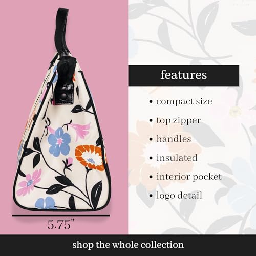 Kate Spade Floral Garden Insulated Lunch Tote