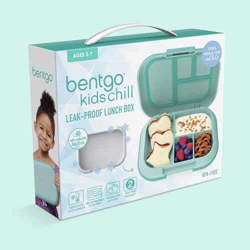 Bentgo® Kids Chill Leak-Proof Lunch Box - Aqua