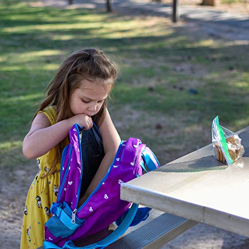 Cute Heart Print Girls' Backpack for School