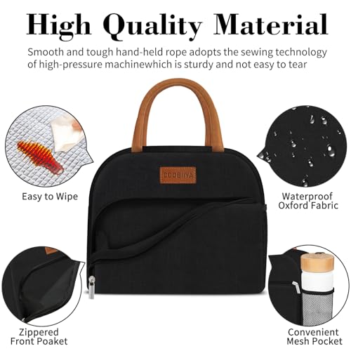 Stylish Insulated Lunch Bag for Work and Travel