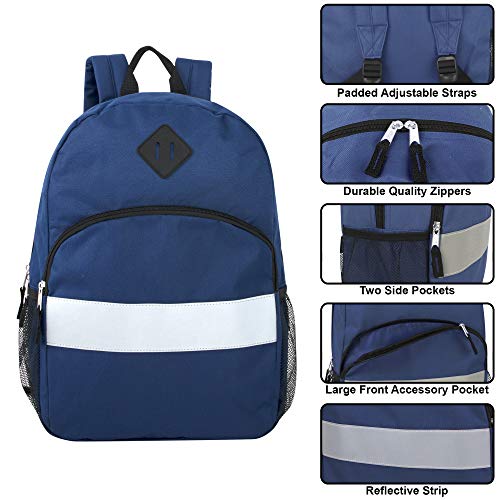 Colorful Reflective Kids School Backpack with Pockets