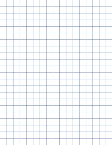 500-Sheet 1/4 Rule White Graph Paper Pack