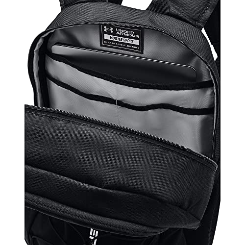Under Armour Hustle Sport Backpack - Black/Silver