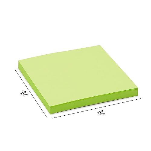 Amazon Basics 3x3-Inch Square Sticky Notes, 24-Pack