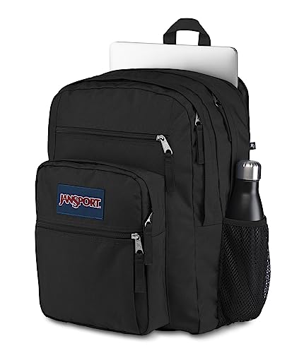 JanSport Black Laptop Backpack with Ergonomic Straps