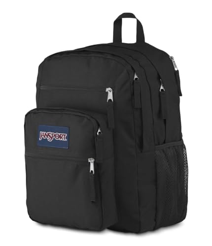 JanSport Black Laptop Backpack with Ergonomic Straps