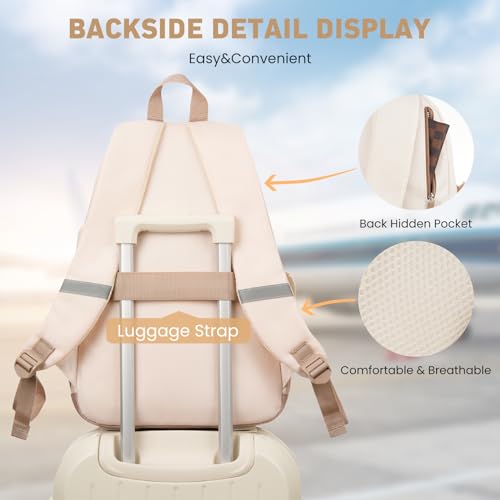 WINDARS Aesthetic Laptop Backpack for Teen Girls