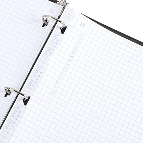 Five Star Graph Ruled Loose Leaf Paper, 80 Sheets
