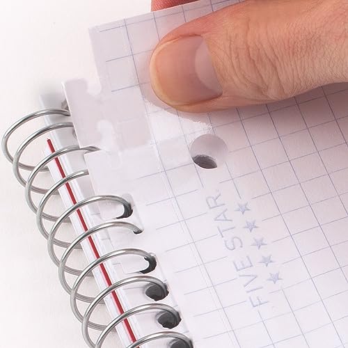 Five Star Insertable Loose Leaf Notebook Paper, 75 Sheets