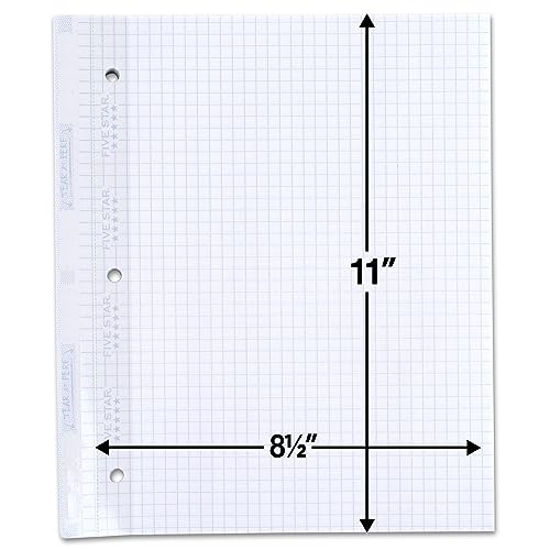 Five Star Insertable Loose Leaf Notebook Paper, 75 Sheets
