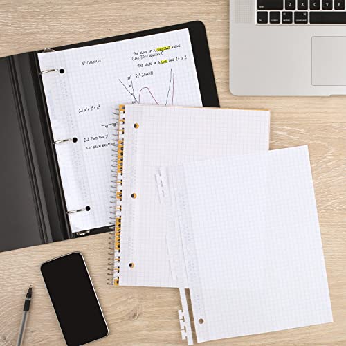 Five Star Insertable Loose Leaf Notebook Paper, 75 Sheets