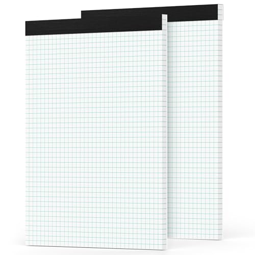 Zaviko 8.5" x 11" Graph Paper Pad - 2 Pack