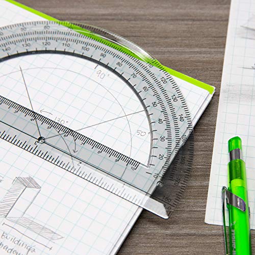 BAZIC Quad Ruled Loose Leaf Paper, 100 Sheets