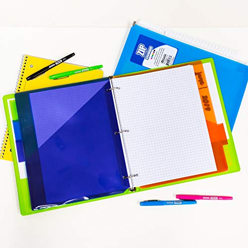 BAZIC Quad Ruled Loose Leaf Paper, 100 Sheets
