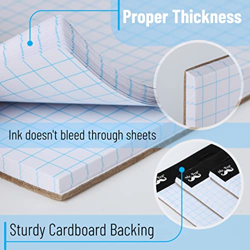 Mr. Pen 11"x8.5" 4x4 Graph Paper, 55 Sheets