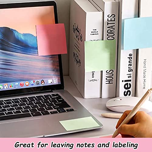Colored Sticky Notes Bulk Pack - 28 Pads