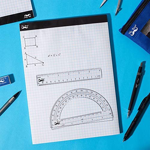 Mr. Pen 11"x8.5" 4x4 Graph Paper, 55 Sheets