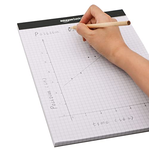 Amazon Basics Quad-Ruled Graph Paper Pad, 2-Pack