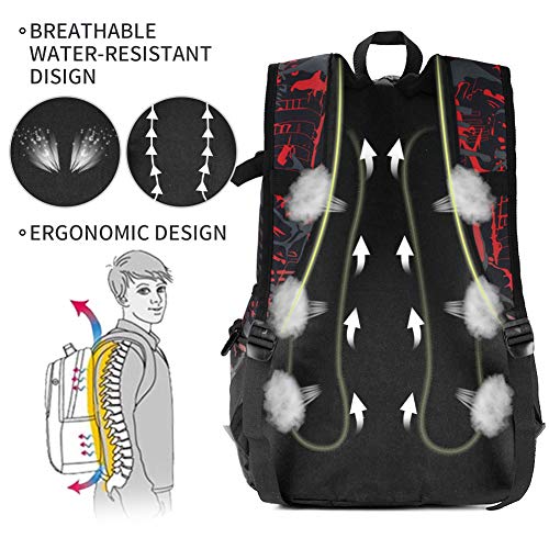 Rickyh Style Lightweight College Laptop Backpack