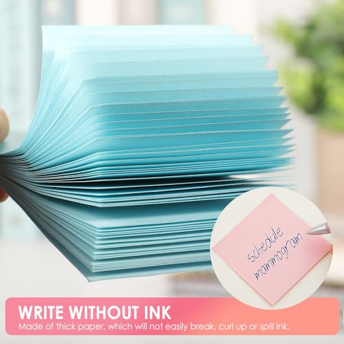 Colorful 3x3 Sticky Notes - 8 Pads, 60 Sheets