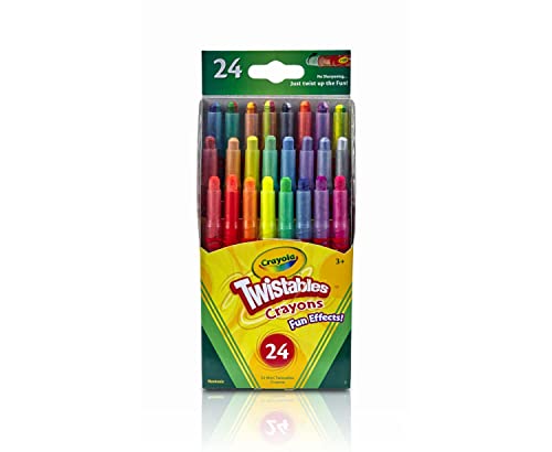 Crayola Twistables Crayons - Fun Effects, 24 Count