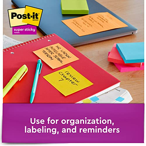 Bright Super Sticky Notes - Energy Boost Collection