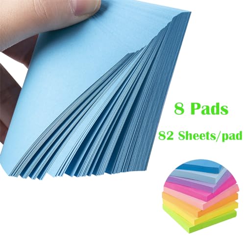 Bright Color Sticky Notes - 3x3 Inch Pads