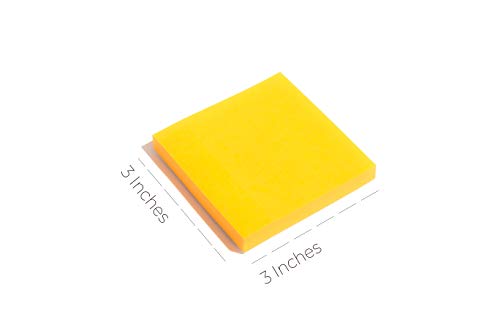 Bright Color Sticky Notes - 3x3" Super Sticky Pads