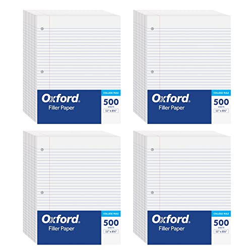 College Ruled 8.5" x 11" Loose-Leaf Paper Pack