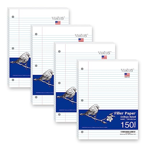 Loose Leaf College Ruled Filler Paper Pack