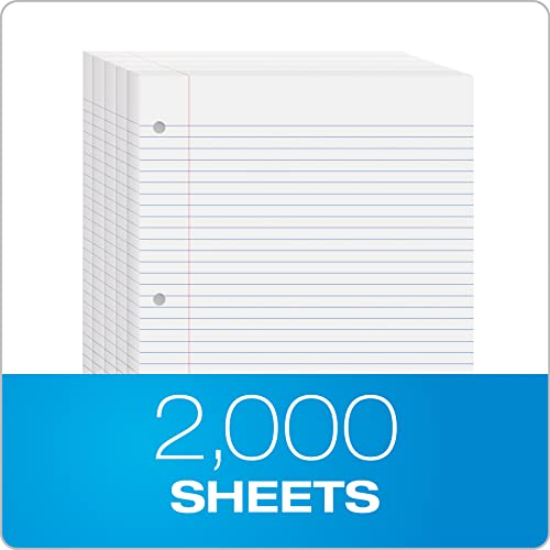 College Ruled 8.5" x 11" Loose-Leaf Paper Pack