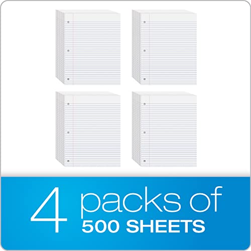 College Ruled 8.5" x 11" Loose-Leaf Paper Pack
