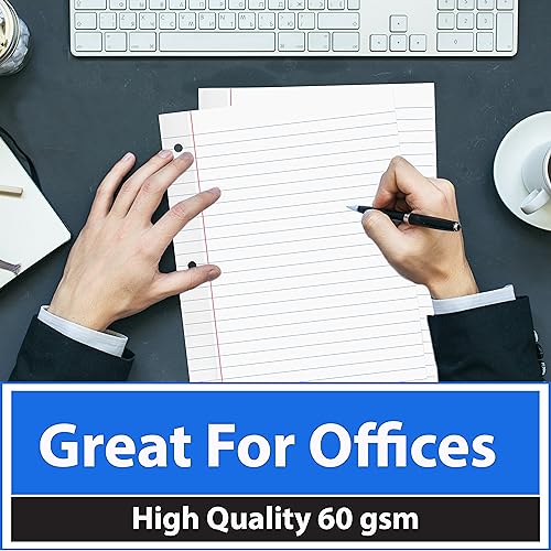 College Ruled Loose Leaf Notebook Paper Set