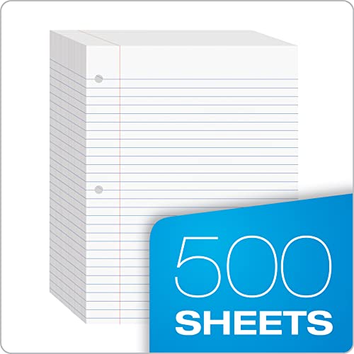 Oxford Wide Ruled Loose Leaf Notebook Paper, 500 Sheets