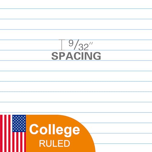 KAISA 500 Sheets College Ruled Loose Leaf Paper